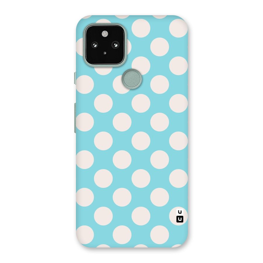 Pastel White Polka Dots Back Case for Google Pixel 5