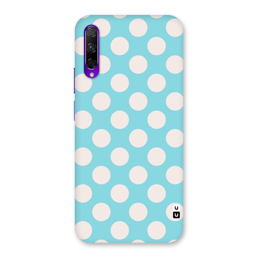 Pastel White Polka Dots Back Case for Honor 9X Pro