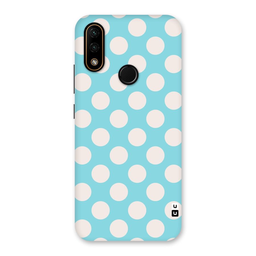 Pastel White Polka Dots Back Case for Lenovo A6 Note