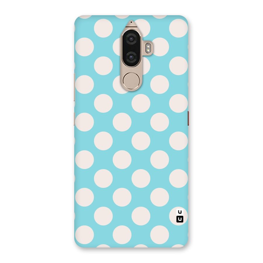Pastel White Polka Dots Back Case for Lenovo K8 Note