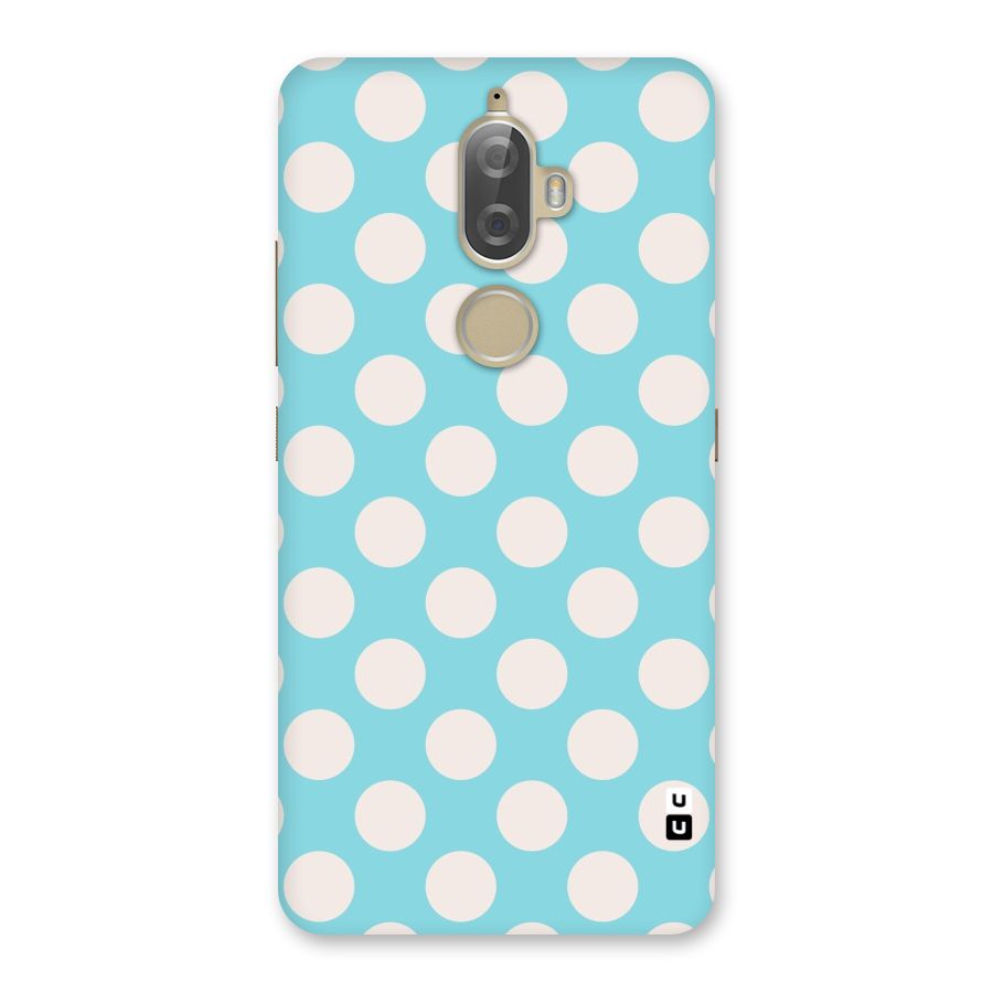 Pastel White Polka Dots Back Case for Lenovo K8 Plus