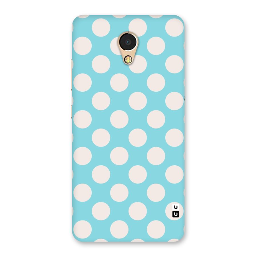 Pastel White Polka Dots Back Case for Lenovo P2