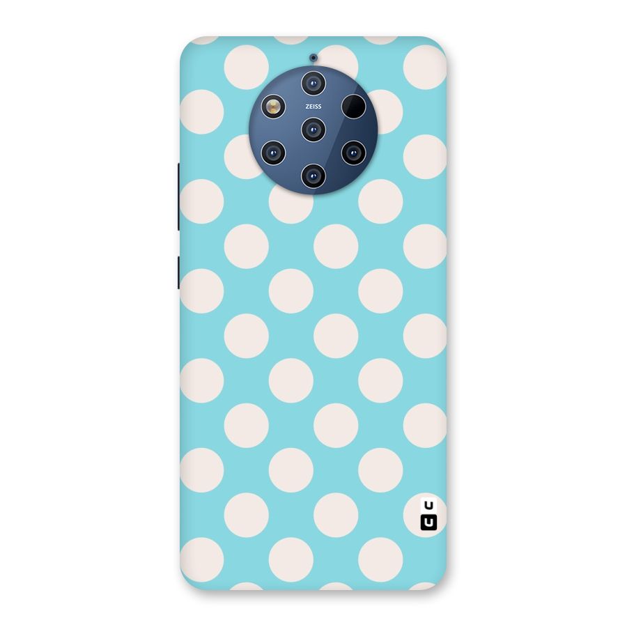 Pastel White Polka Dots Back Case for Nokia 9 PureView