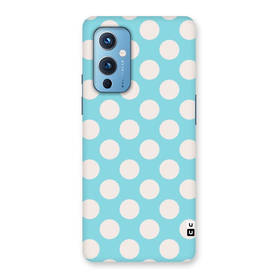 Pastel White Polka Dots Back Case for OnePlus 9