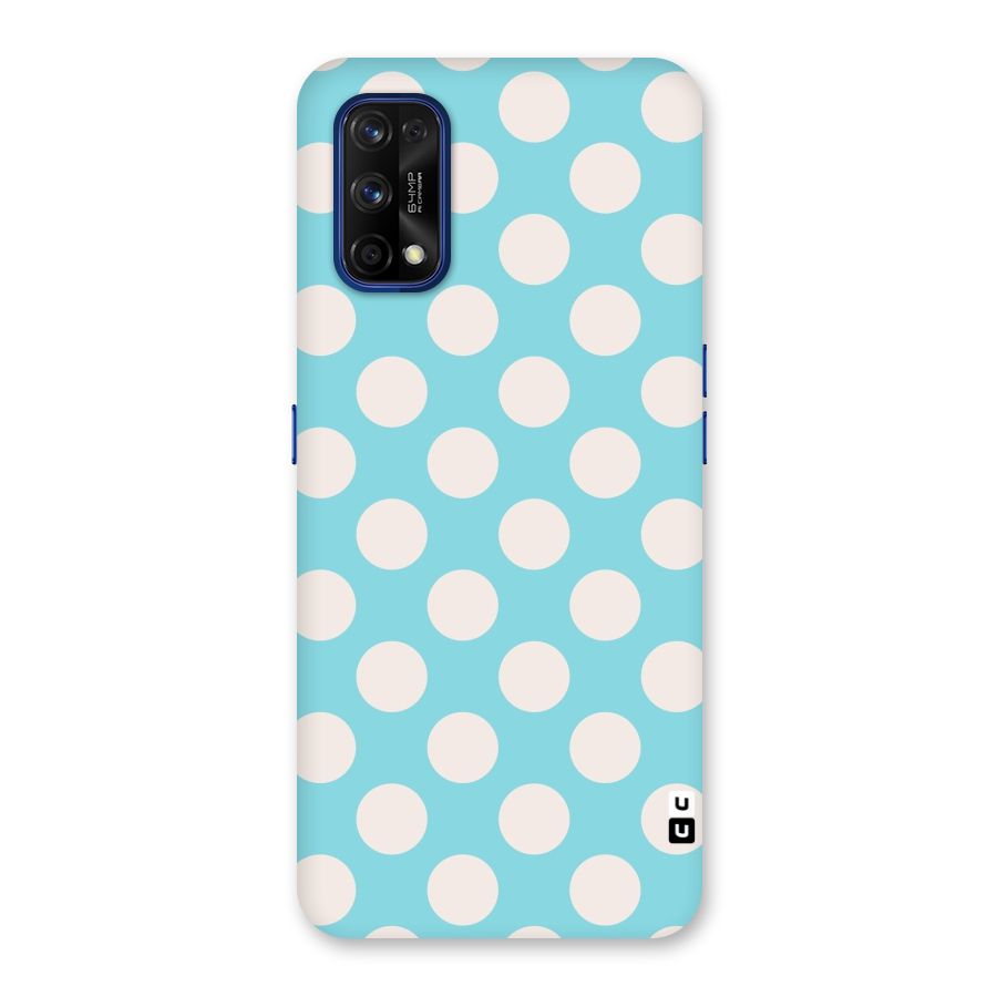 Pastel White Polka Dots Back Case for Realme 7 Pro