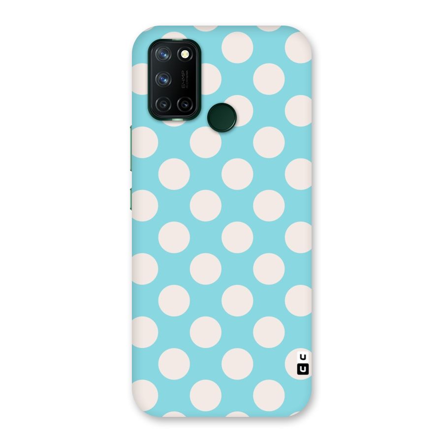 Pastel White Polka Dots Back Case for Realme 7i