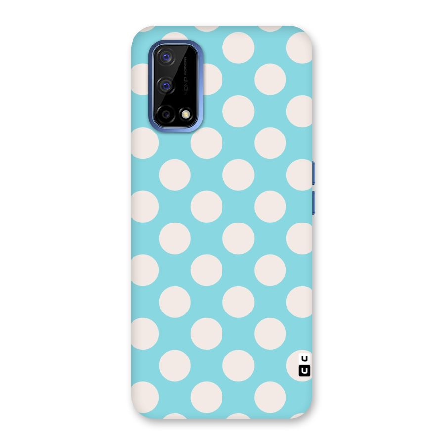Pastel White Polka Dots Back Case for Realme Narzo 30 Pro
