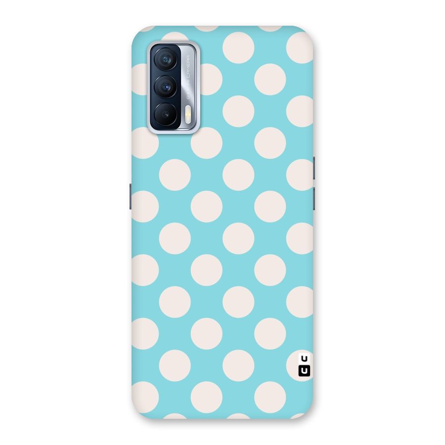 Pastel White Polka Dots Back Case for Realme X7