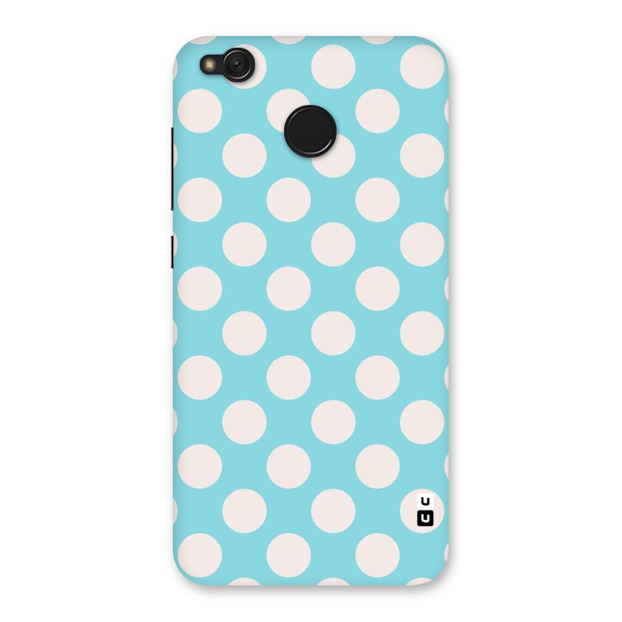 Pastel White Polka Dots Back Case for Redmi 4