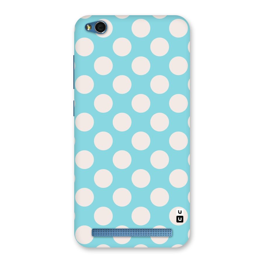 Pastel White Polka Dots Back Case for Redmi 5A