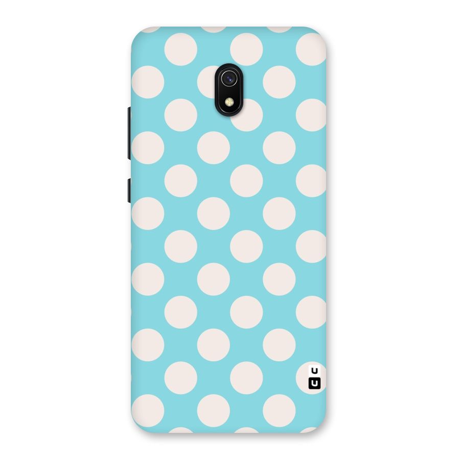 Pastel White Polka Dots Back Case for Redmi 8A