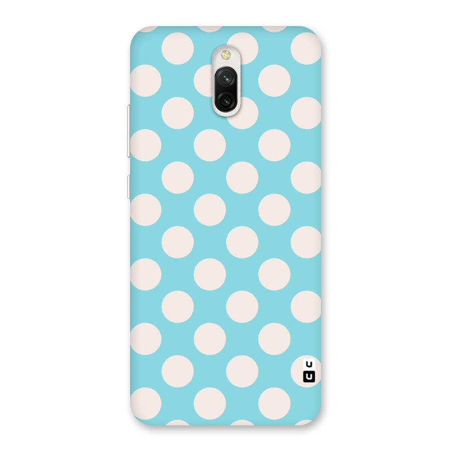 Pastel White Polka Dots Back Case for Redmi 8A Dual