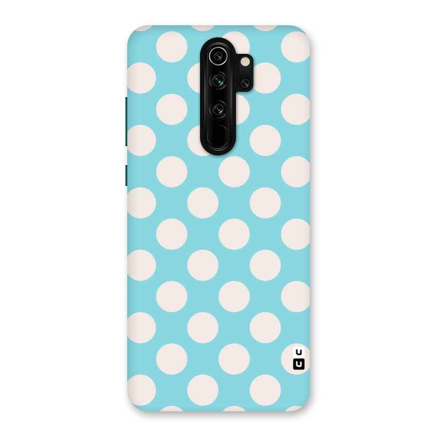 Pastel White Polka Dots Back Case for Redmi Note 8 Pro