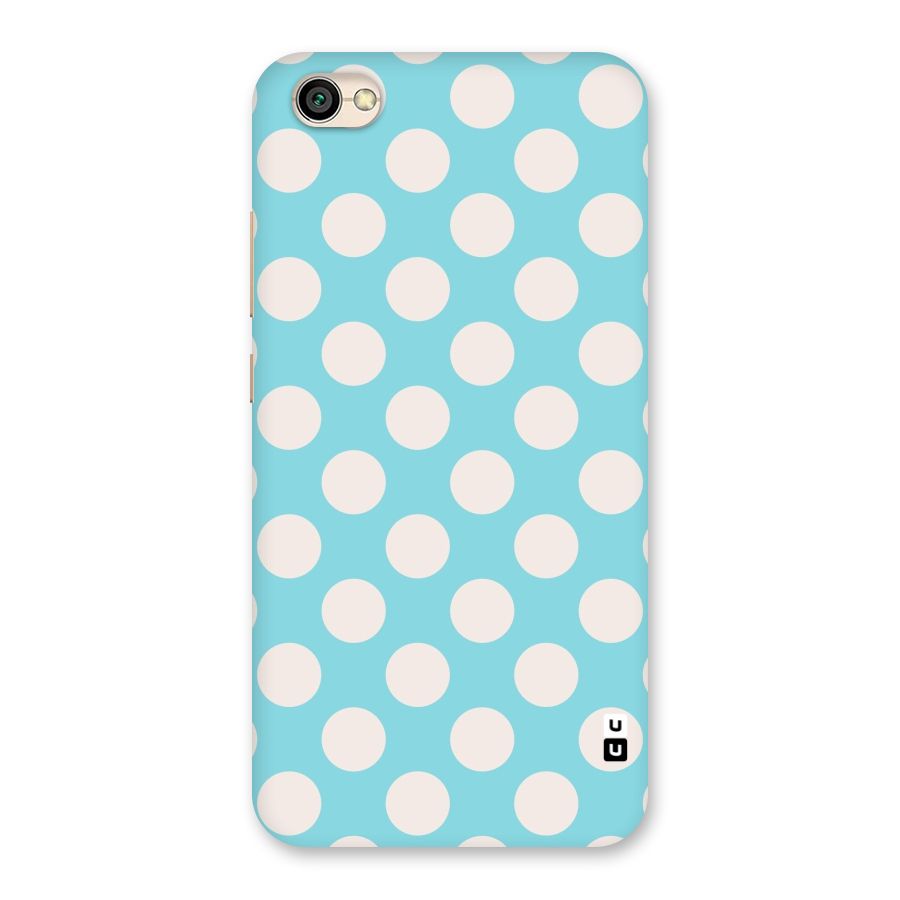 Pastel White Polka Dots Back Case for Redmi Y1 Lite