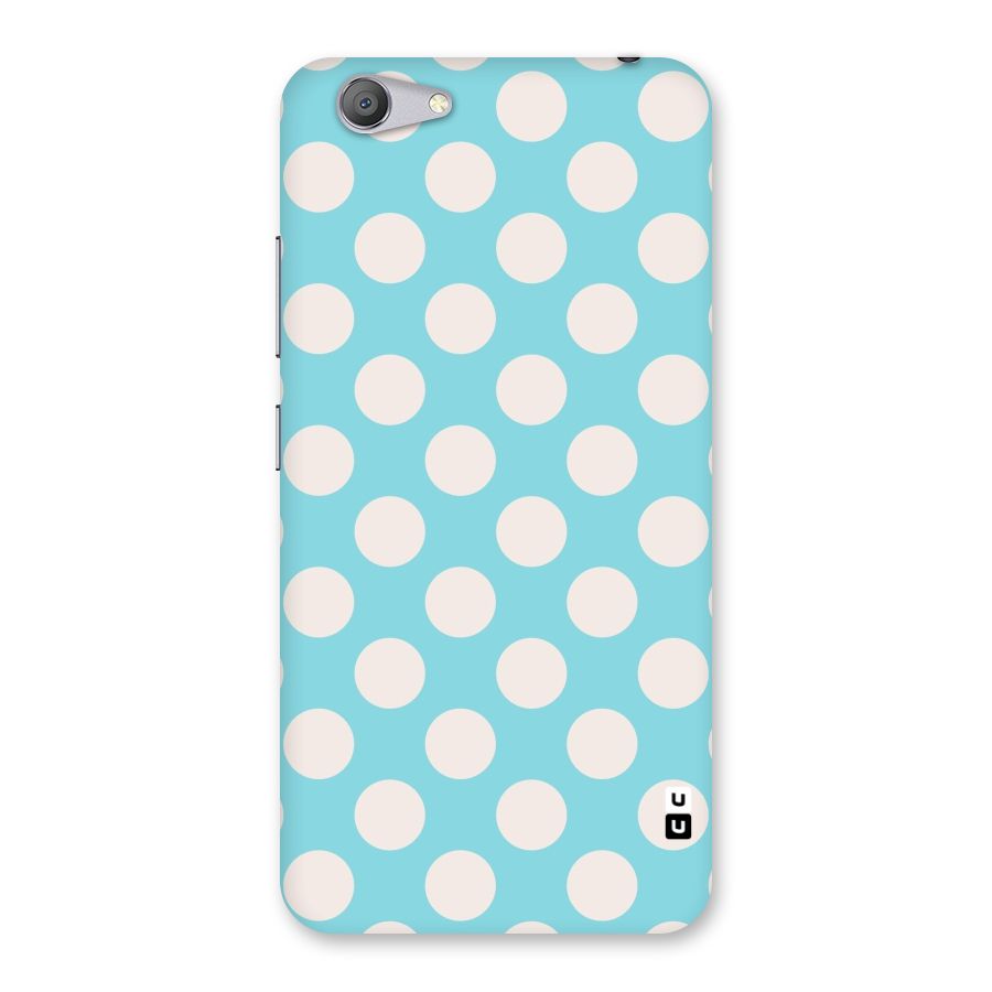 Pastel White Polka Dots Back Case for Vivo Y53