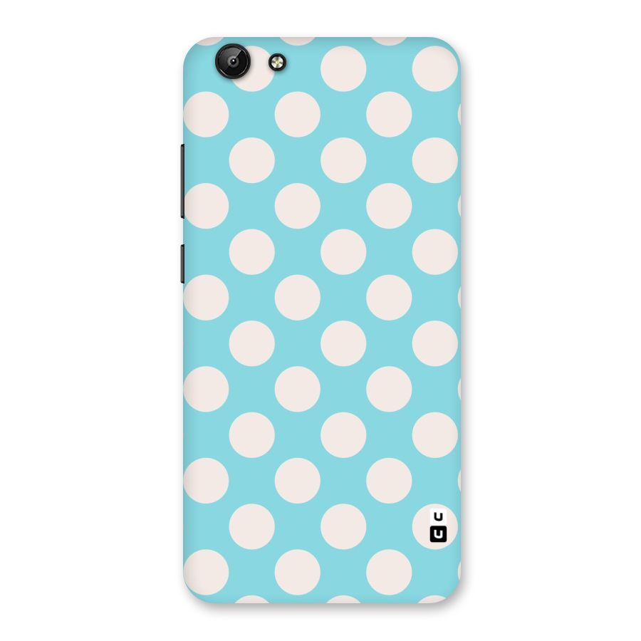 Pastel White Polka Dots Back Case for Vivo Y69