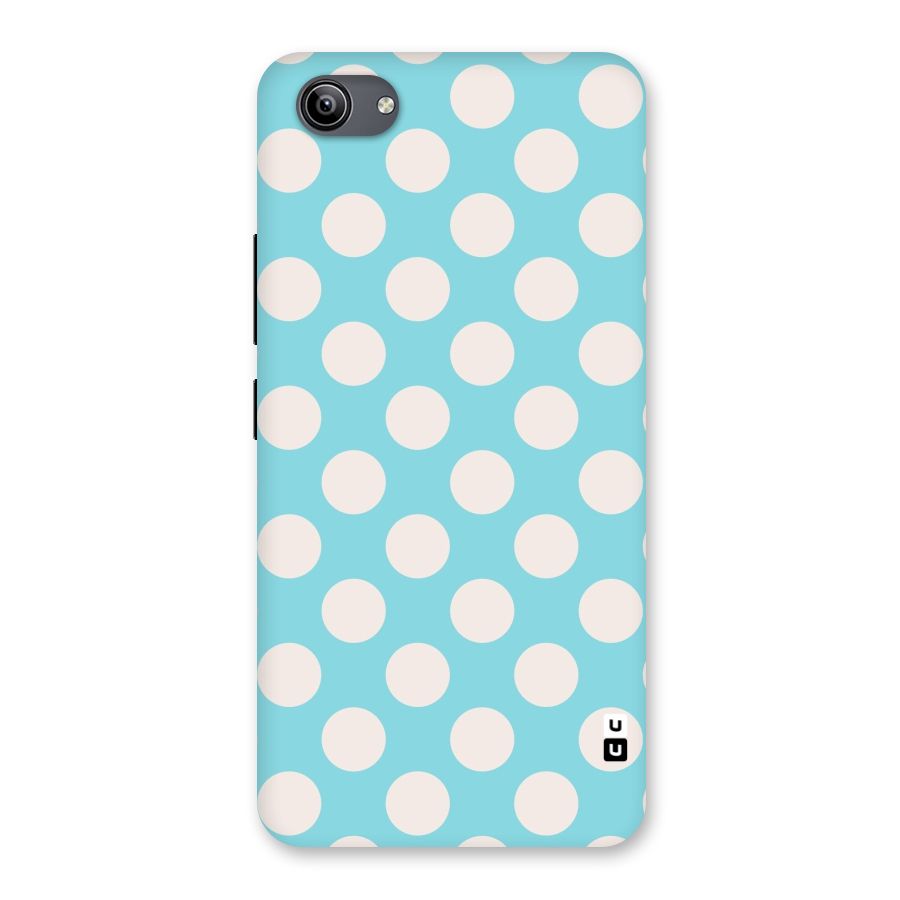 Pastel White Polka Dots Back Case for Vivo Y81i