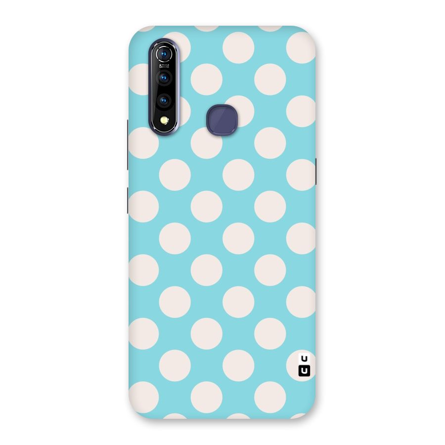 Pastel White Polka Dots Back Case for Vivo Z1 Pro