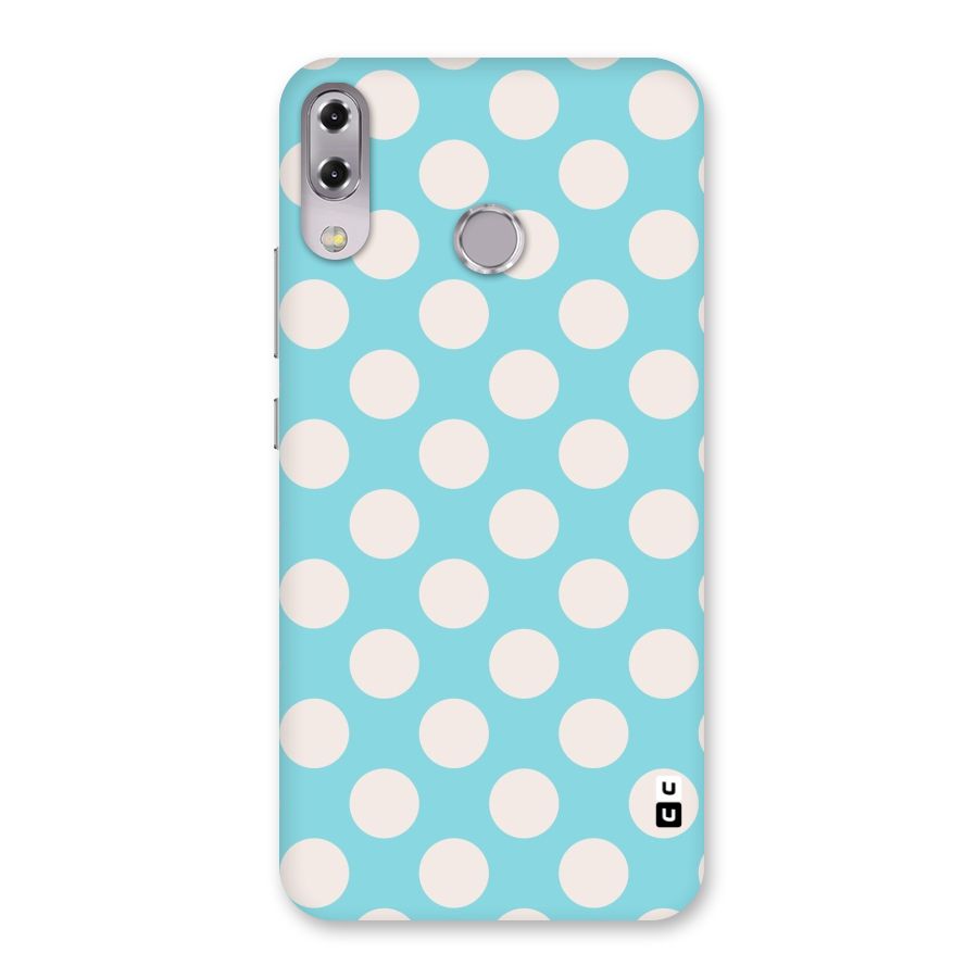 Pastel White Polka Dots Back Case for Zenfone 5Z