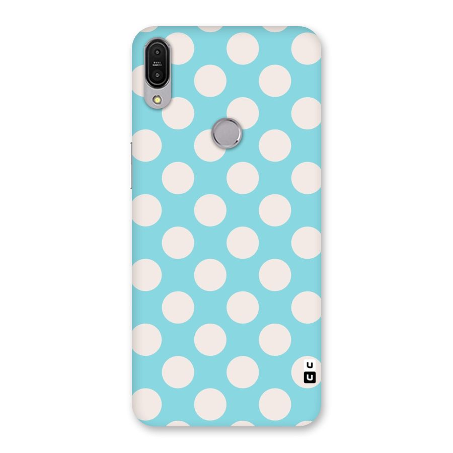 Pastel White Polka Dots Back Case for Zenfone Max Pro M1