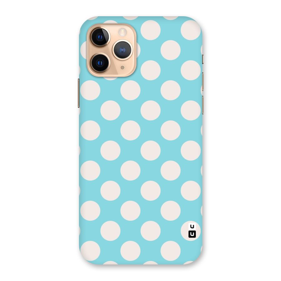 Pastel White Polka Dots Back Case for iPhone 11 Pro