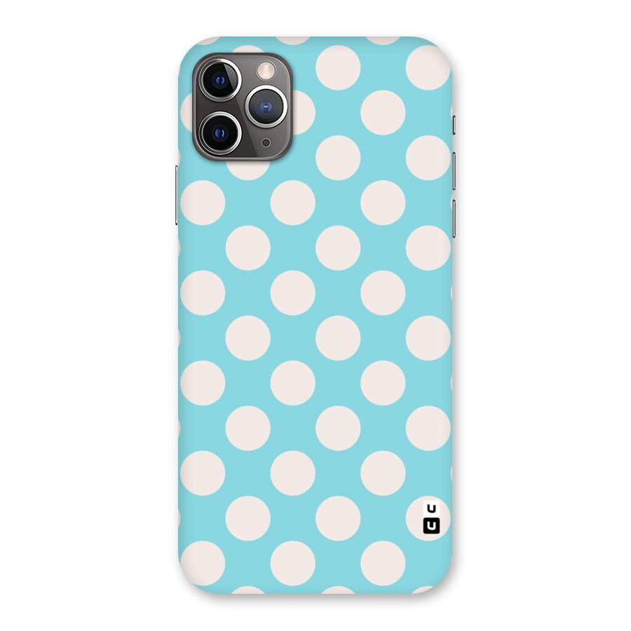 Pastel White Polka Dots Back Case for iPhone 11 Pro Max