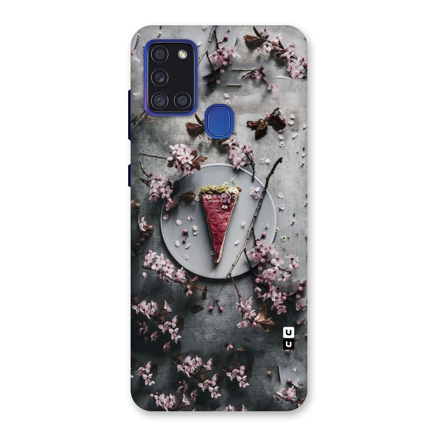 Pastry Florals Back Case for Galaxy A21s