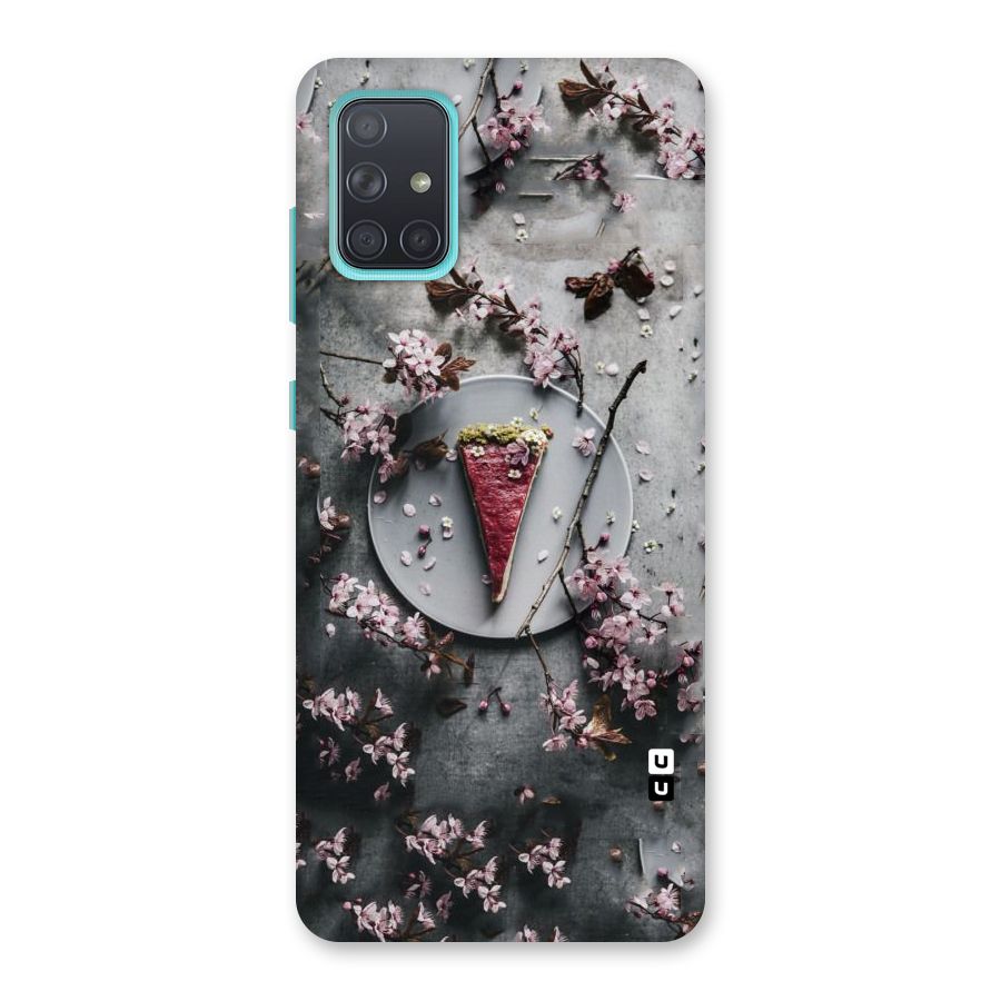 Pastry Florals Back Case for Galaxy A71