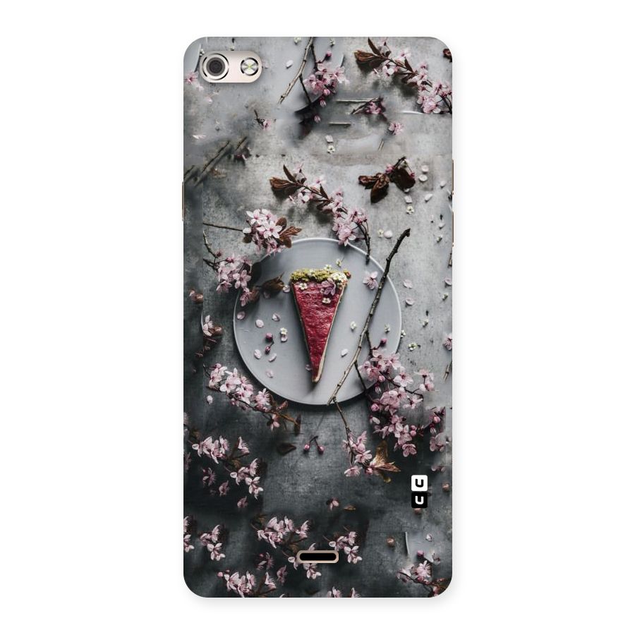 Pastry Florals Back Case for Micromax Canvas Silver 5
