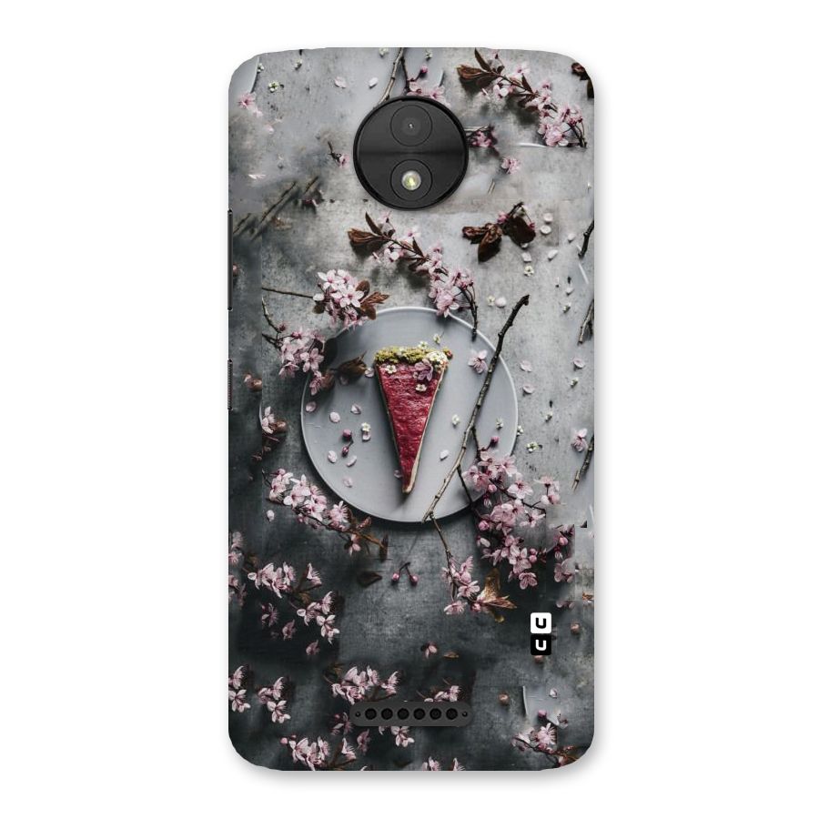 Pastry Florals Back Case for Moto C