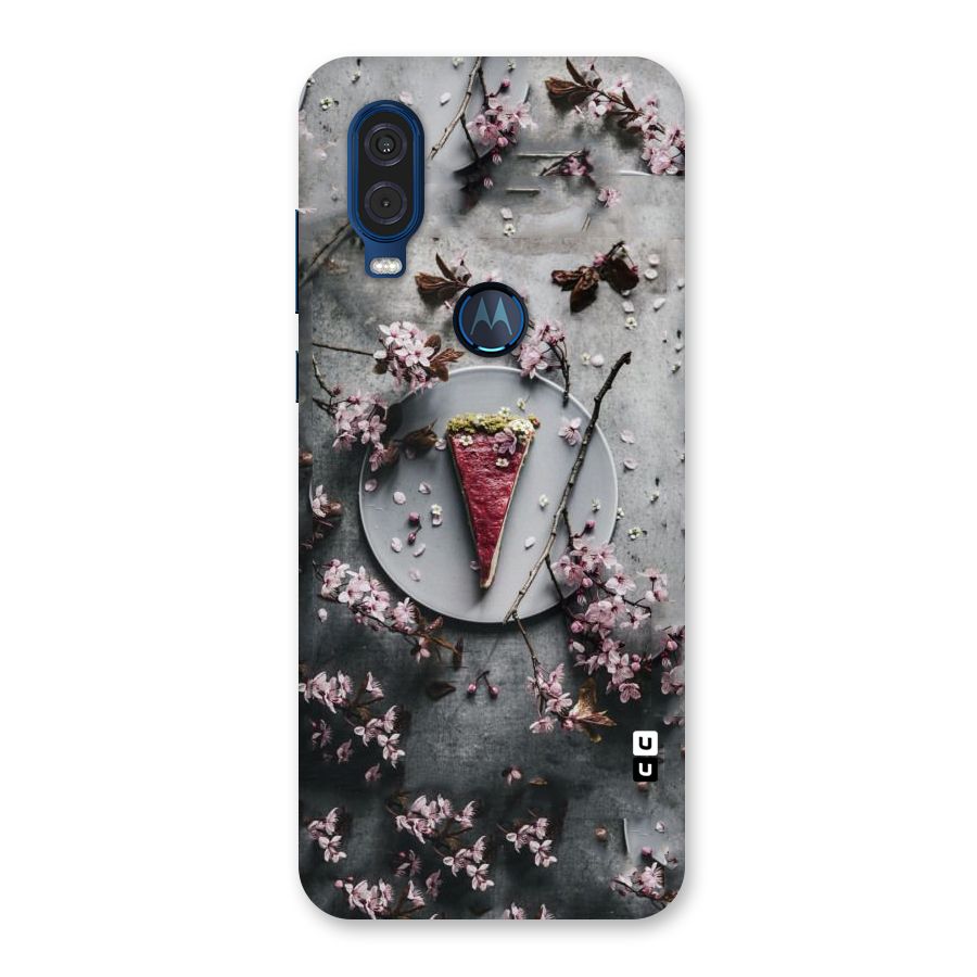 Pastry Florals Back Case for Motorola One Vision