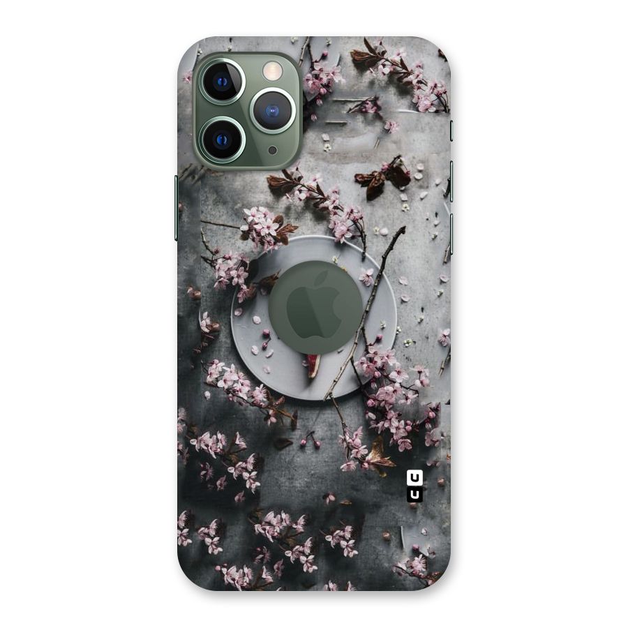 Pastry Florals Back Case for iPhone 11 Pro Logo  Cut