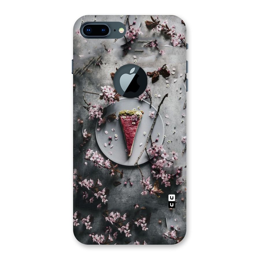 Pastry Florals Back Case for iPhone 7 Plus Logo Cut