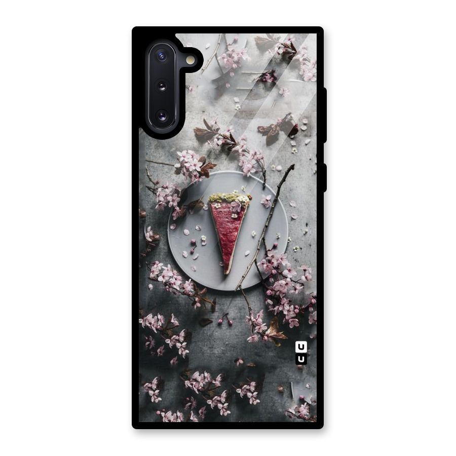 Pastry Florals Glass Back Case for Galaxy Note 10