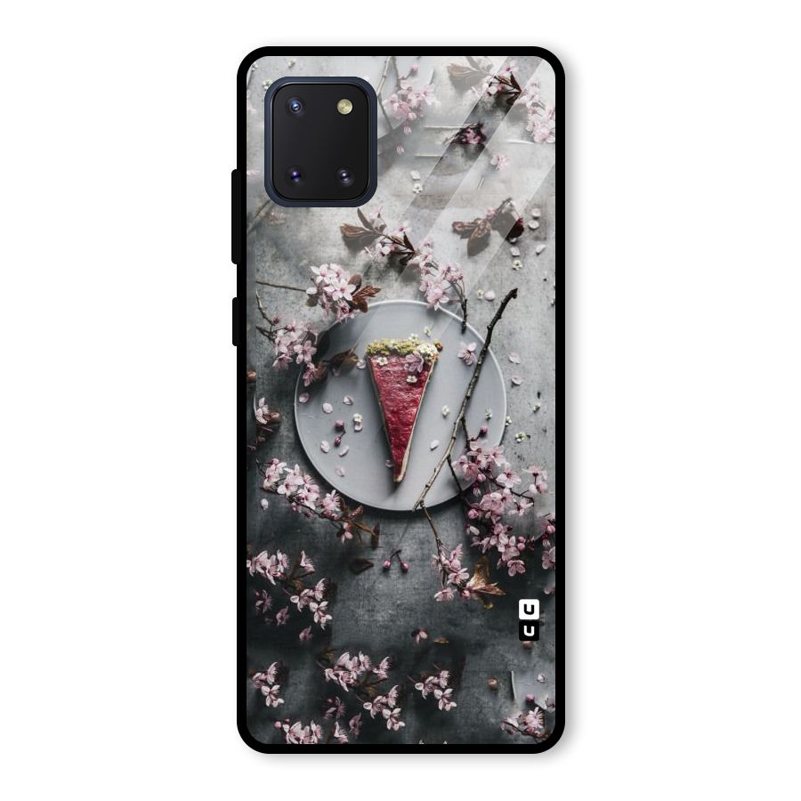 Pastry Florals Glass Back Case for Galaxy Note 10 Lite