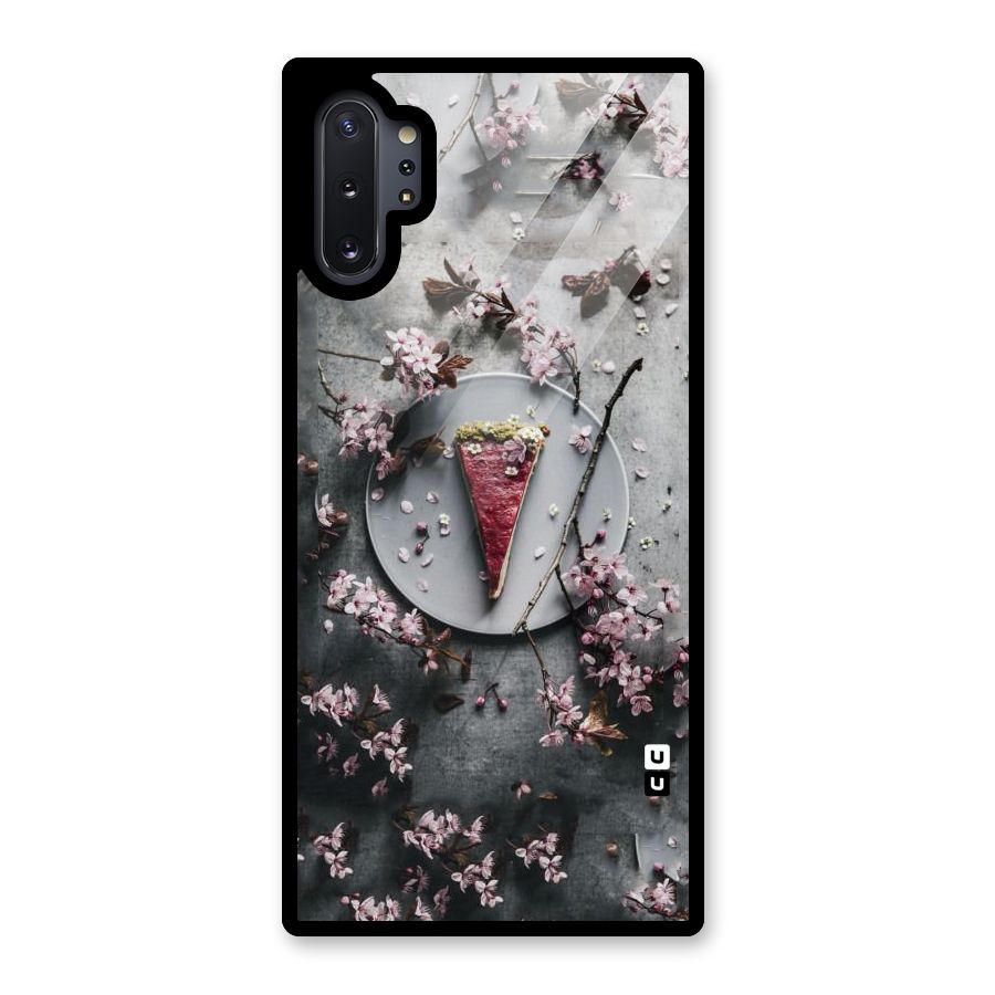 Pastry Florals Glass Back Case for Galaxy Note 10 Plus
