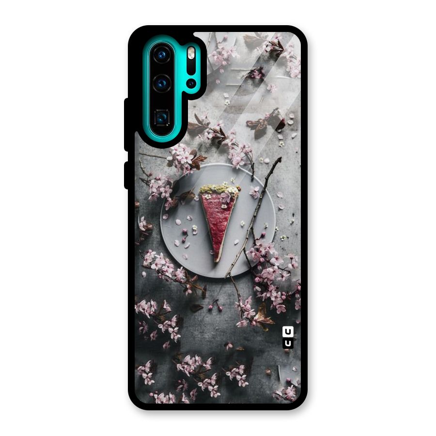 Pastry Florals Glass Back Case for Huawei P30 Pro