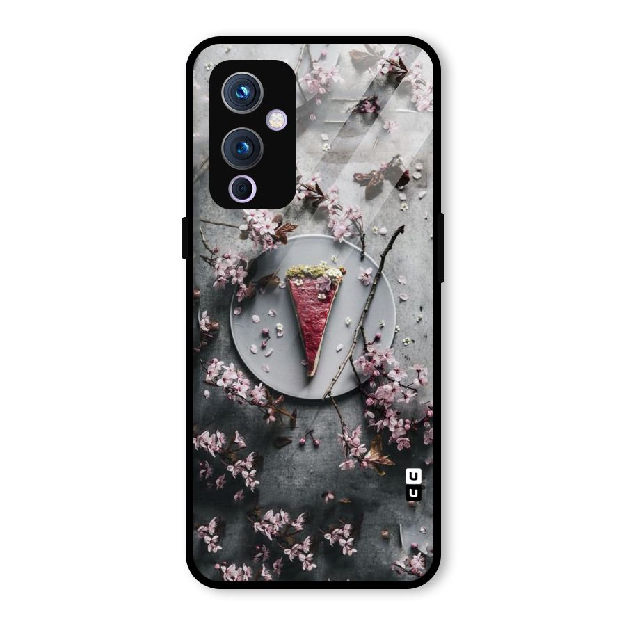 Pastry Florals Glass Back Case for OnePlus 9
