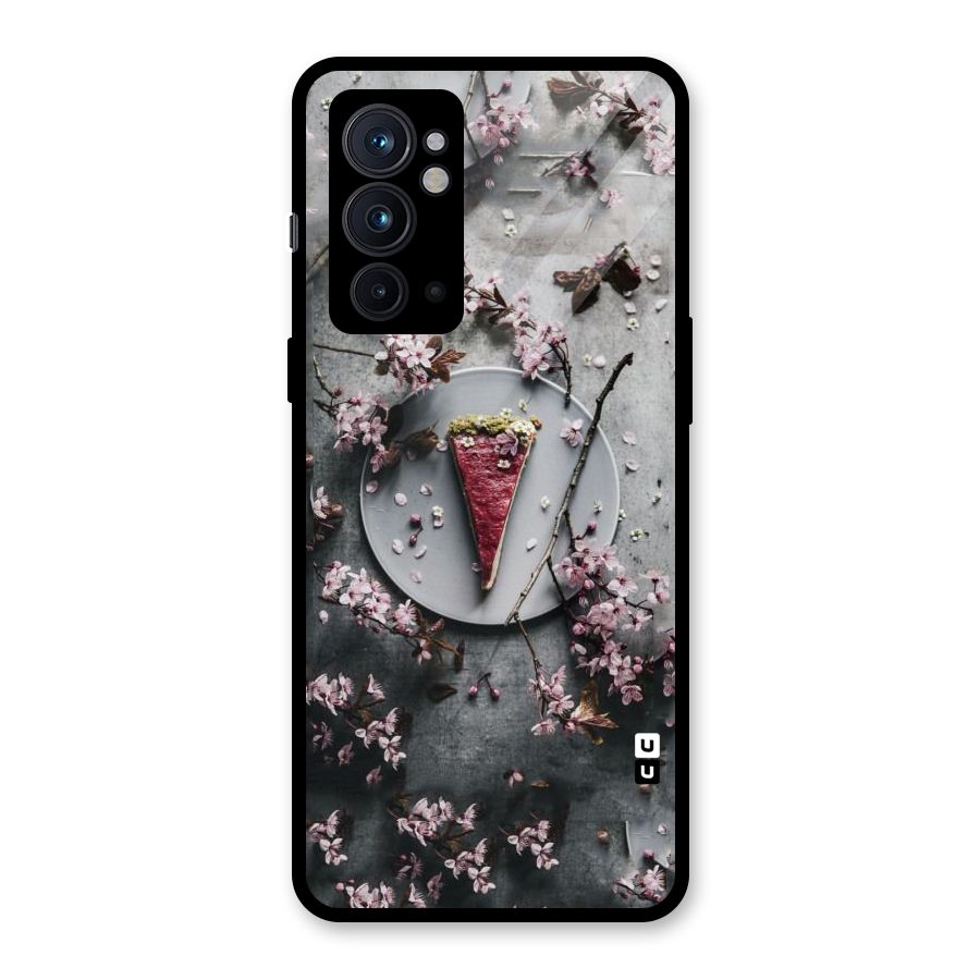 Pastry Florals Glass Back Case for OnePlus 9RT 5G