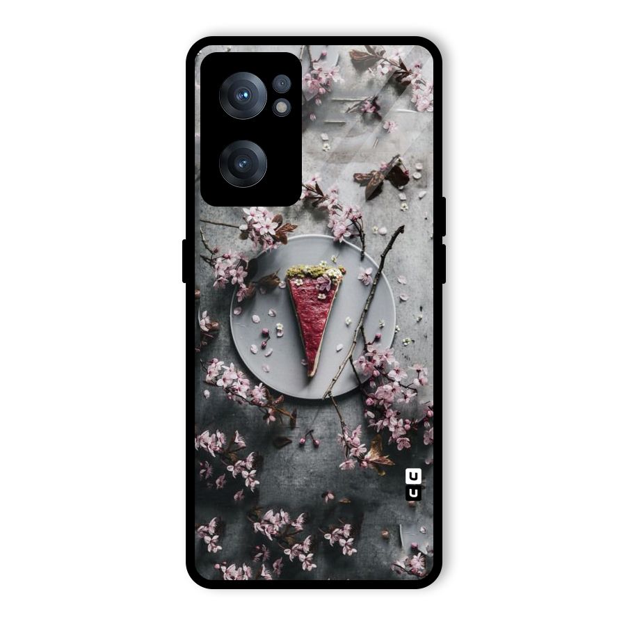 Pastry Florals Glass Back Case for OnePlus Nord CE 2 5G