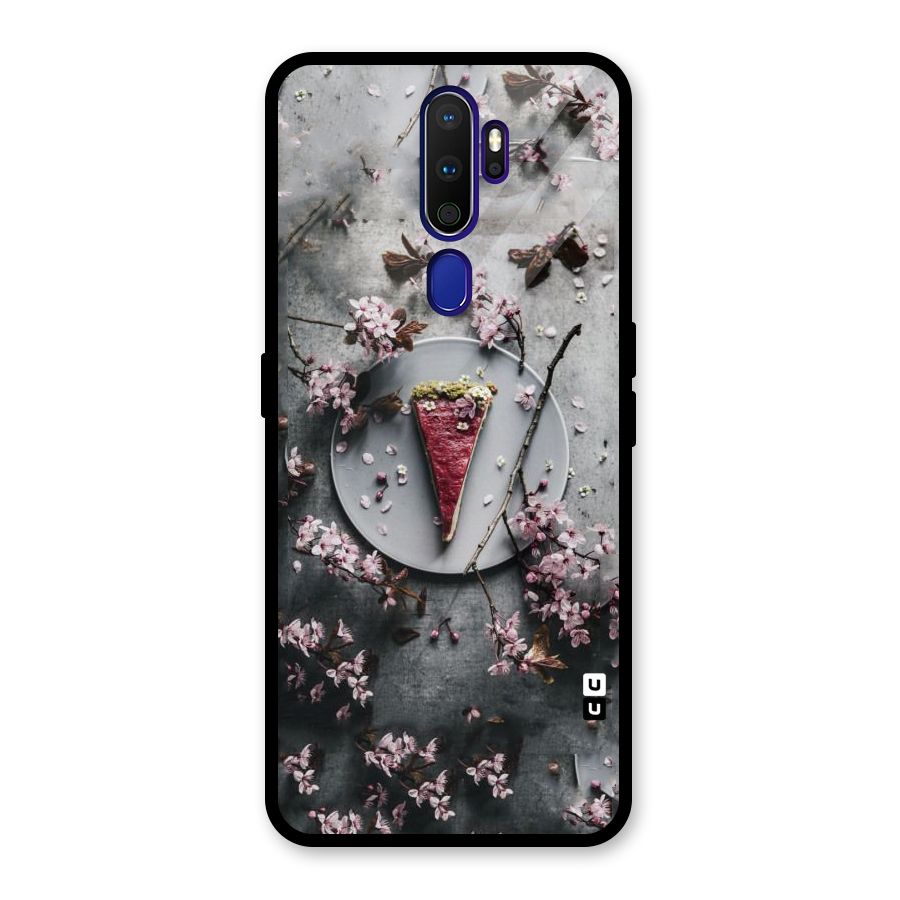 Pastry Florals Glass Back Case for Oppo A9 (2020)