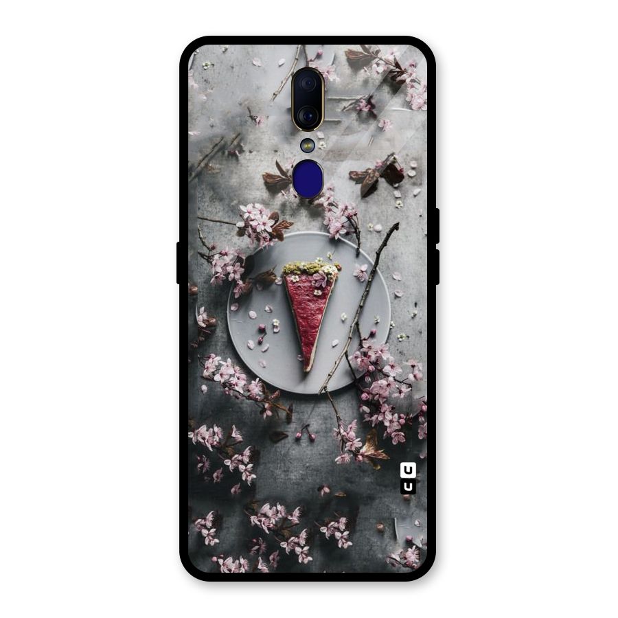 Pastry Florals Glass Back Case for Oppo F11