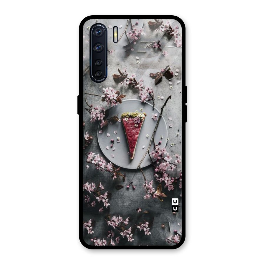 Pastry Florals Glass Back Case for Oppo F15