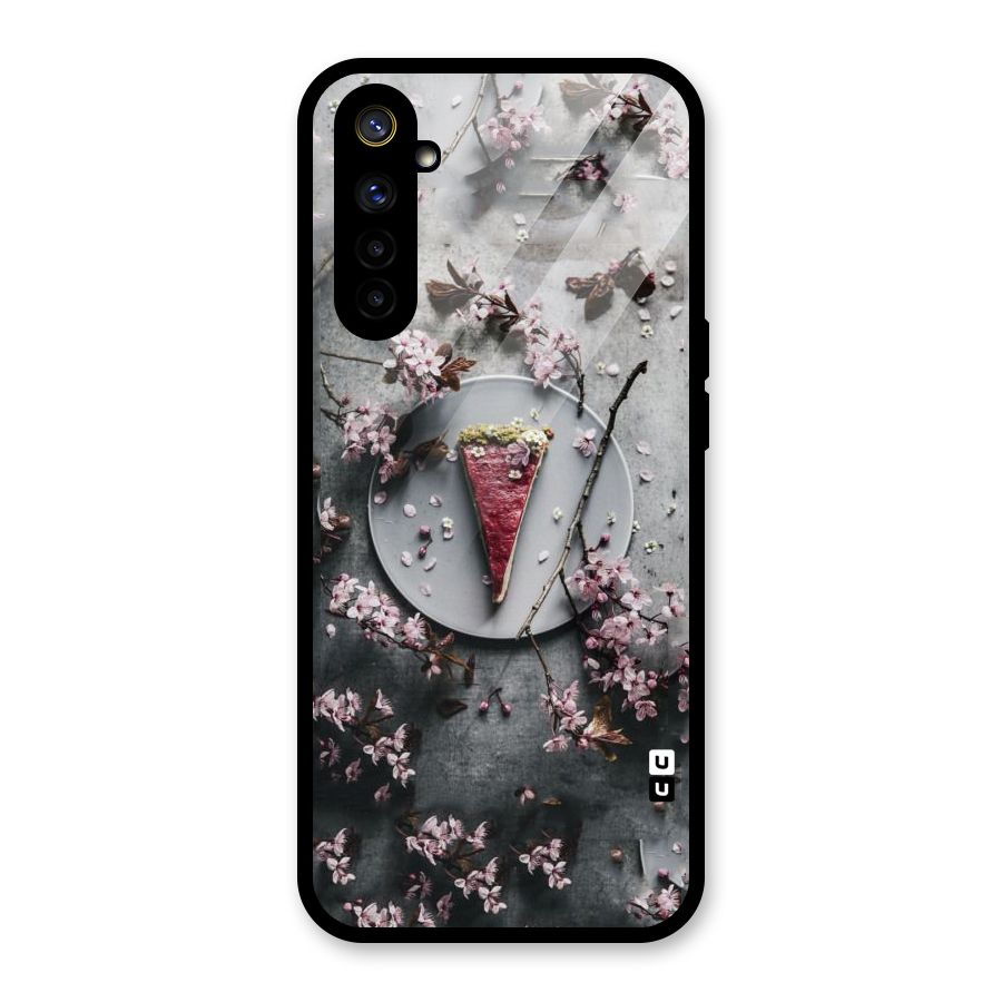 Pastry Florals Glass Back Case for Realme 6i