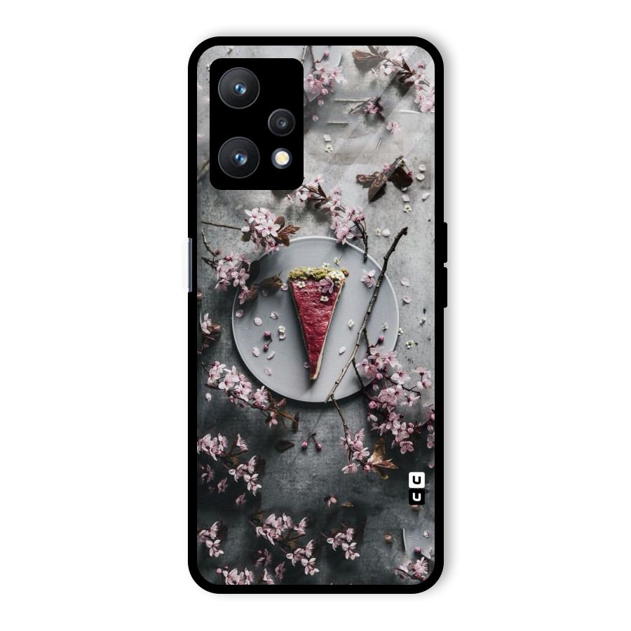 Pastry Florals Glass Back Case for Realme 9 Pro 5G