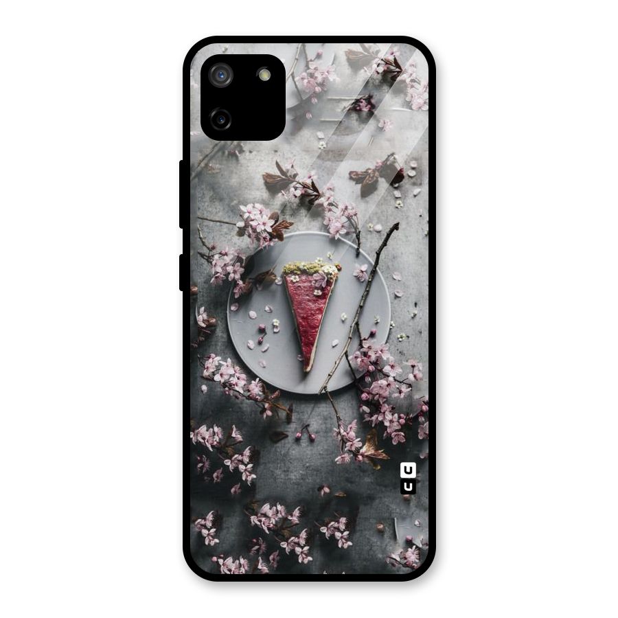 Pastry Florals Glass Back Case for Realme C11