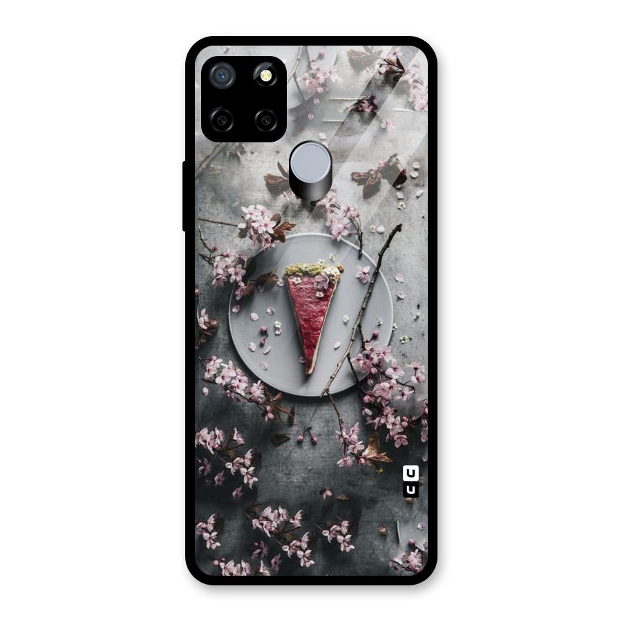 Pastry Florals Glass Back Case for Realme C12