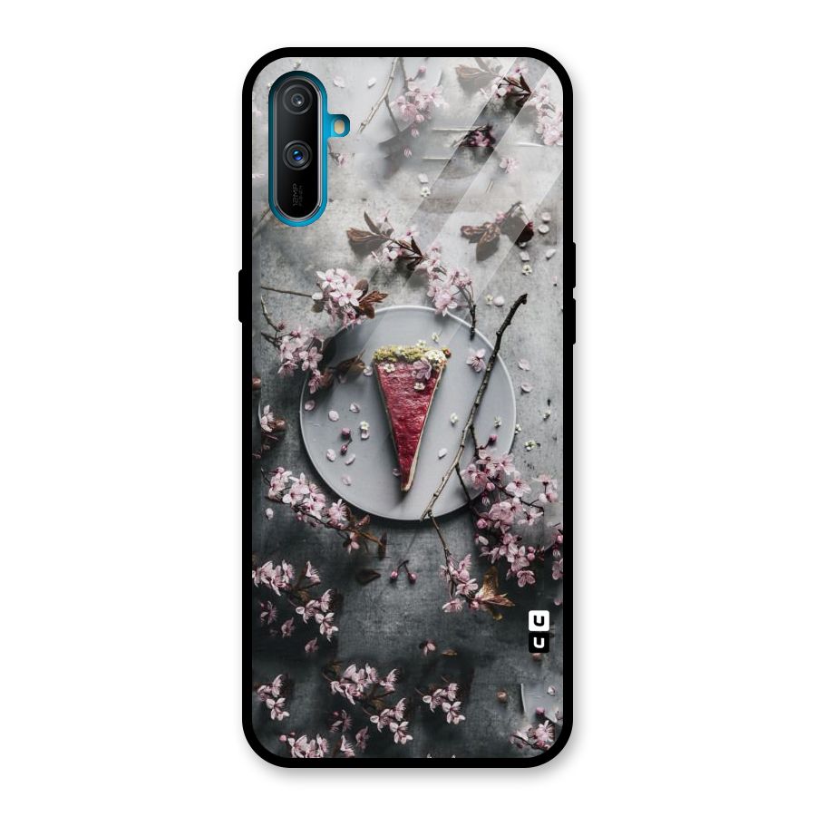 Pastry Florals Glass Back Case for Realme C3
