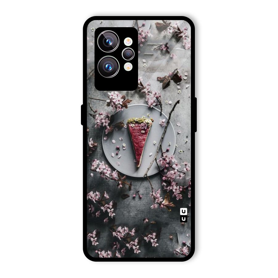 Pastry Florals Glass Back Case for Realme GT2 Pro