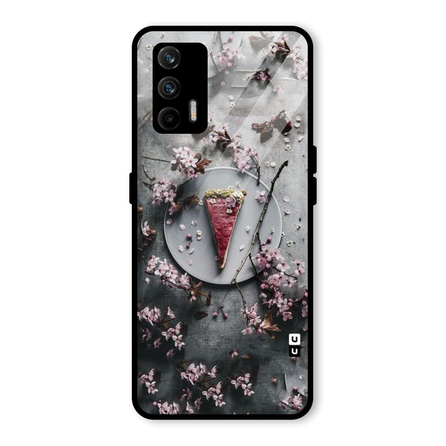 Pastry Florals Glass Back Case for Realme GT 5G